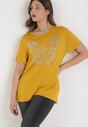 Żółty T-shirt Adopheia