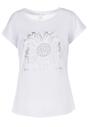 Biały T-shirt Cayetlin