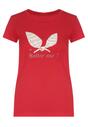 Czerwony T-shirt Dasyra