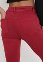 Czerwone Spodnie Skinny Holaven
