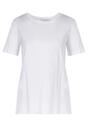 Biały T-shirt Keatris