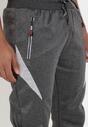 Ciemnoszare Spodnie Dresowe Dalirina