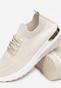 Beżowe Buty Sportowe Kaigune