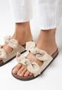 Beżowe Klapki Neamesise