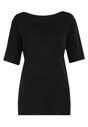 Czarny T-shirt Kissosi