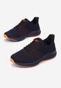 Pantofi sport Bleumarin cu portocaliu