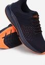 Pantofi sport Bleumarin cu portocaliu