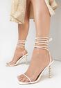 Białe Sandały Metiodora
