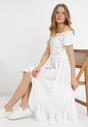 Biała Sukienka Arethetis