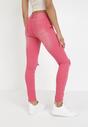 Fuksjowe Jeansy Skinny Metioliphis