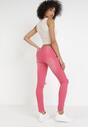 Fuksjowe Jeansy Skinny Metioliphis