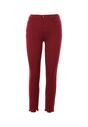 Bordowe Spodnie Skinny Dalinia