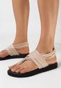 Beżowe Sandały Thosais