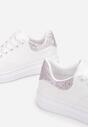 Biało-Różowe Sneakersy Weseth