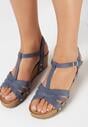 Niebieskie Sandały Kosyrtus