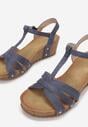 Niebieskie Sandały Kosyrtus