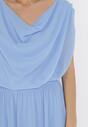 Niebieska Sukienka Zephyphise