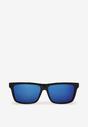 Czarno-Niebieskie Okulary Przeciwsłoneczne Amenneg
