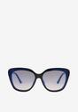 Czarno-Niebieskie Okulary Przeciwsłoneczne Koulena