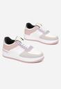 Biało-Różowe Sneakersy Xeinco