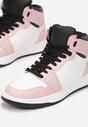 Biało-Różowe Sneakersy Prosedice
