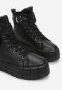 Czarne Sneakersy Chunte