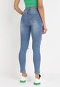 Niebieskie Jeansy Skinny Meninassa