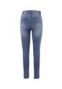 Niebieskie Jeansy Skinny Meninassa