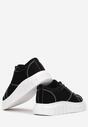 Czarno-Białe Sneakersy Asteothelia