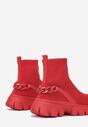 Czerwone Sneakersy Raffaeh
