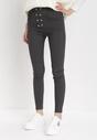 Ciemnoszare Spodnie Skinny Alcelos
