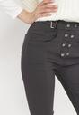 Ciemnoszare Spodnie Skinny Alcelos