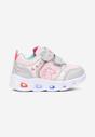 Różowo-Niebieskie Buty Sportowe  LED Myrine