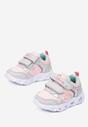 Różowo-Niebieskie Buty Sportowe  LED Myrine