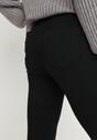 Czarne Spodnie Skinny Basane