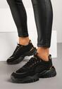 Czarne Sneakersy Achonia