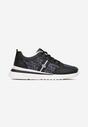 Czarno-Granatowe Sneakersy Kephiope