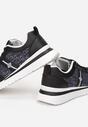 Czarno-Granatowe Sneakersy Kephiope