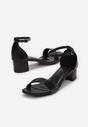 Czarne Sandały Ianthastis