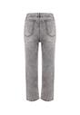Szare Jeansy Slouchy Pireos