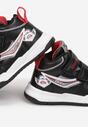 Czarno-Czerwone Buty Sportowe Cythena