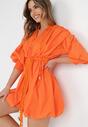 Pomarańczowa Sukienka Adousa