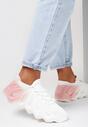 Biało-Różowe Sneakersy Amathitrite