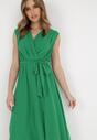 Zielona Sukienka Feodones