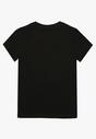 Czarna T-shirt z Bawełny Haidippe