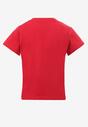 Czerwona Koszulka z Bawełny Thesano
