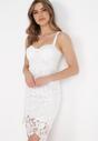 Biała Sukienka Alemina