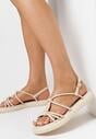 Beżowe Sandały Ismereia