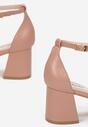 Pantofi cu toc Roz