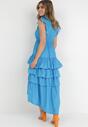 Niebieska Sukienka Tryphiopis